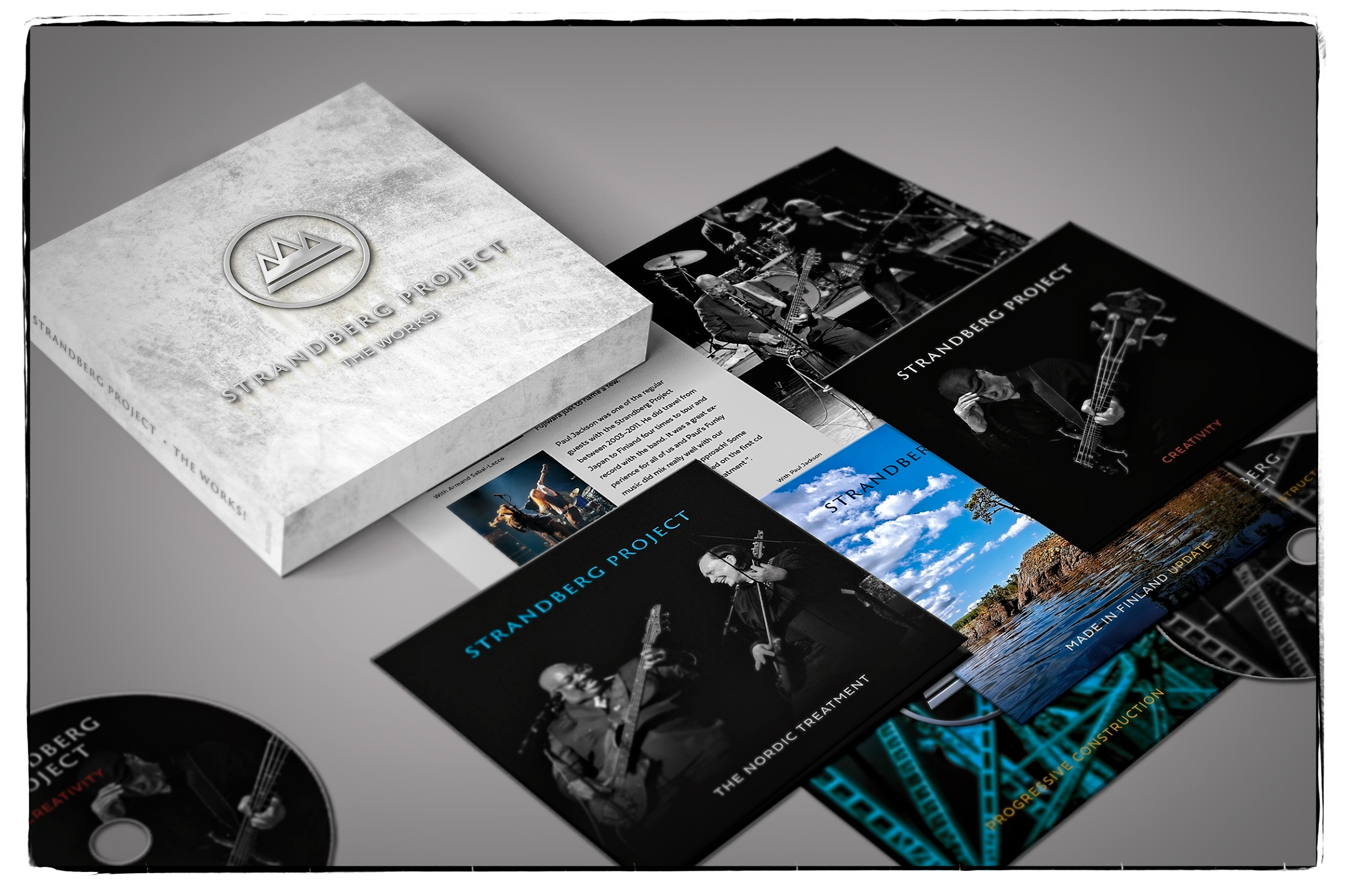 STRANDBERG PROJECT-THE WORKS 4cd boxset